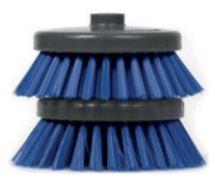 Iscrub 21B Soft Blue Brushes - Set of 2
